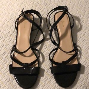 Cole Haan patent leather sandals